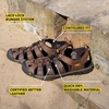 image:imageKEEN Mens Clearwater CNX Closed Toe Lightweight Adventure Hiking and Water SandalsMagnetBlack