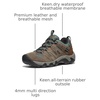 image:imageKEEN Mens Headout Low Height Waterproof All Terrain Hiking ShoeShitakeDark Forest
