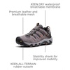 image:imageKEEN Mens Headout Low Height Waterproof All Terrain Hiking ShoeSteel GreyOrange Pepper