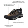 image:imageKEEN Mens Targhee 3 Low Height Waterproof Hiking ShoesBisonTimberwolf