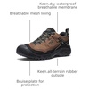 image:imageKEEN Mens Targhee 4 Low Height Durable Comfortable Waterproof Hiking ShoesBisonBlack