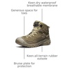 image:imageKEEN Mens Targhee 4 Mid Height Waterproof Hiking BootsCanteenKhaki
