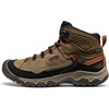 image:imageKEEN Mens Targhee 4 Mid Height Waterproof Hiking BootsSea TurtleRoasted Pecan