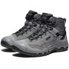 image:imageKEEN Mens Targhee 4 Mid Height Waterproof Hiking BootsSteel GreyCoronet Blue