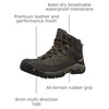 image:imageKEEN Mens Targhee III Mid Height Waterproof Hiking BootBlack OliveGolden Brown