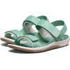 image:imageKEEN UnisexChild Elle Backstrap Casual Platform Open Toe SandalsLichenStar White