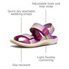 image:imageKEEN UnisexChild Elle Backstrap Casual Platform Open Toe SandalsRainbowFestival Fuchsia