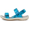image:imageKEEN UnisexChild Elle Backstrap Casual Platform Open Toe SandalsSea MossFjord Blue