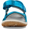 image:imageKEEN UnisexChild Elle Backstrap Casual Platform Open Toe SandalsSea MossFjord Blue