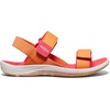image:imageKEEN UnisexChild Elle Backstrap Casual Platform Open Toe SandalsTangerineCayenne