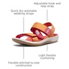 image:imageKEEN UnisexChild Elle Backstrap Casual Platform Open Toe SandalsTangerineCayenne
