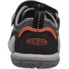 image:imageKEEN UnisexChild Knotch Hollow Comfortable SneakersSteel GreySafety Orange