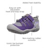image:imageKEEN UnisexChild Knotch Hollow Comfortable SneakersTillandsia PurpleEvening Primrose