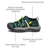image:imageKEEN UnisexChild Newport H2 Closed Toe Water SandalsAventurineEvening Primrose