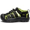 image:imageKEEN UnisexChild Newport H2 Closed Toe Water SandalsBlackLime Green