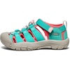 image:imageKEEN UnisexChild Newport H2 Closed Toe Water SandalsBright AquaGiggle Pink