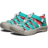 image:imageKEEN UnisexChild Newport H2 Closed Toe Water SandalsBright AquaGiggle Pink
