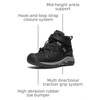 image:imageKEEN UnisexChild Targhee Mid Height Waterproof Hiking BootBlackCampsite