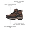 image:imageKEEN UnisexChild Targhee Mid Height Waterproof Hiking BootDark EarthGolden Brown