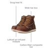 image:imageKEEN Utility mens Liberty 6 Waterproof Boots Carbonfiber ToeChestnutGum