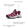 image:imageKEEN Womens Astoria West Closed Toe SandalsBeaujolaisStar White