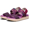 image:imageKEEN Womens Elle Backstrap Casual Platform Open Toe Wedge SandalsBeaujolaisPlum Perfect