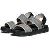 image:imageKEEN Womens Elle Backstrap Casual Platform Open Toe Wedge SandalsBlackStar White