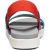 image:imageKEEN Womens Elle Backstrap Casual Platform Open Toe Wedge SandalsCharismaRed ClayFjord Blue Tritone