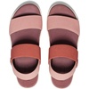 image:imageKEEN Womens Elle Backstrap Casual Platform Open Toe Wedge SandalsCorkBaked Clay