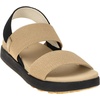 image:imageKEEN Womens Elle Backstrap Casual Platform Open Toe Wedge SandalsCornstalkBlack