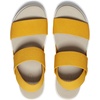 image:imageKEEN Womens Elle Backstrap Casual Platform Open Toe Wedge SandalsGolden YellowStar White