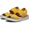 image:imageKEEN Womens Elle Backstrap Casual Platform Open Toe Wedge SandalsGolden YellowStar White