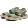 image:imageKEEN Womens Elle Backstrap Casual Platform Open Toe Wedge SandalsLily PadBirch