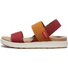 image:imageKEEN Womens Elle Backstrap Casual Platform Open Toe Wedge SandalsMerlotBirch