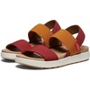 image:imageKEEN Womens Elle Backstrap Casual Platform Open Toe Wedge SandalsMerlotBirch