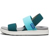 image:imageKEEN Womens Elle Backstrap Casual Platform Open Toe Wedge SandalsSea MossIpanema