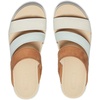 image:imageKEEN Womens Ellecity Slide Open Toe Slip on Comfortable Platform Sandals Toasted CoconutFawn 6 7 8 9 10Natural LeatherClearly Aqua