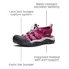image:imageKEEN Womens Newport H2 Closed Toe Water SandalsBeaujolaisStar White