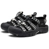 image:imageKEEN Womens Newport H2 Closed Toe Water SandalsBlackGingham