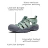 image:imageKEEN Womens Newport H2 Closed Toe Water SandalsGranite Green