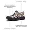 image:imageKEEN Womens Newport H2 Closed Toe Water SandalsMultiPurple Haze
