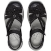image:imageKEEN Womens Rose Casual Closed Toe SandalsBlackNeutral Gray