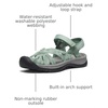 image:imageKEEN Womens Rose Casual Closed Toe SandalsGranite GreenDrizzle