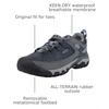 image:imageKEEN Womens Targhee 3 Low Height Waterproof Hiking ShoesNaval AcademyAtlantic Blue