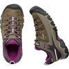 image:imageKEEN Womens Targhee 3 Low Height Waterproof Hiking ShoesWeissBoysenberry