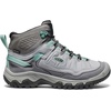 image:imageKEEN Womens Targhee 4 Mid Height Durable Comfortable Waterproof Hiking BootsAlloyGranite Green