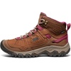 image:imageKEEN Womens Targhee 4 Mid Height Durable Comfortable Waterproof Hiking BootsBisonBeaujolais