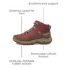 image:imageKEEN Womens Targhee 4 Mid Height Durable Comfortable Waterproof Hiking BootsRose BrownPlaza Taupe