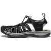 image:imageKEEN Womens Whisper Closed Toe Durable Comfortable Easy On Washable Adventure SandalsBlackGargoyle