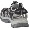image:imageKEEN Womens Whisper Closed Toe Durable Comfortable Easy On Washable Adventure SandalsBlackNeutral Gray